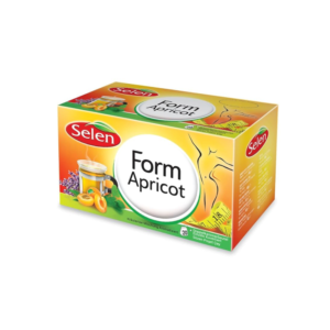 Form Plus mit Aprikose im Doppelkammerteebeutel