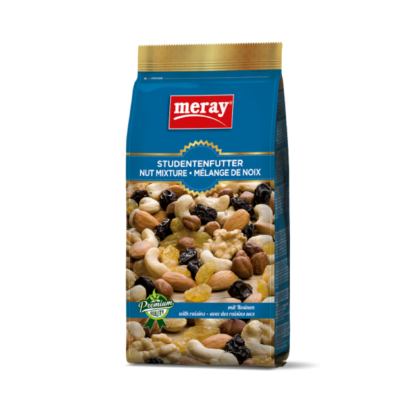 MERAY Studentenfutter mit Rosinen 150g